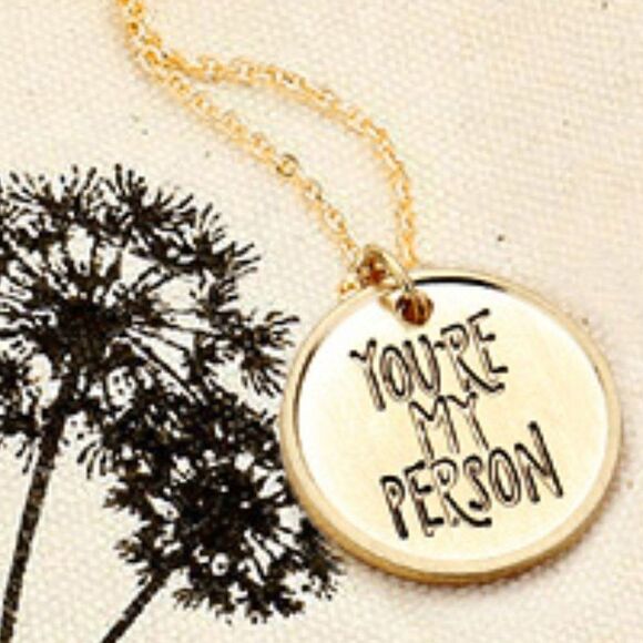 "YOU'RE MY PERSON" Necklace Gift Bag Set - Picture 3 of 7